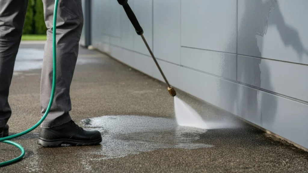 Fachgerechte Algenreinigung und Oberflächenschutz